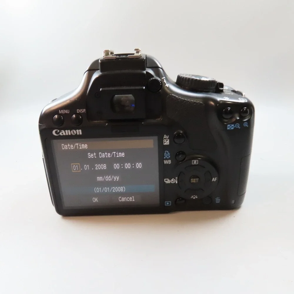 Canon EOS Rebel XSi DS126181 Digital SLR DSLR Camera Body ONLY TESTED #2B
